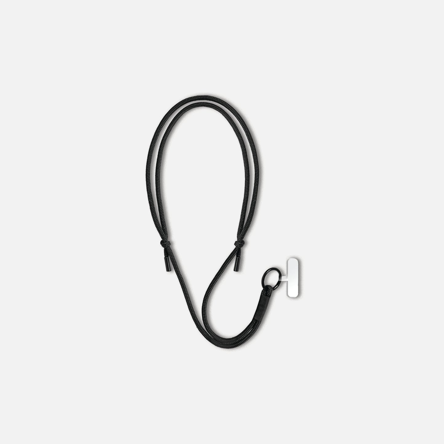 EATS. Phone Case Lanyard Black