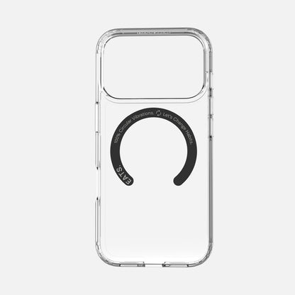 EATS iPhone 17 100% Recycled Clear Phone case.