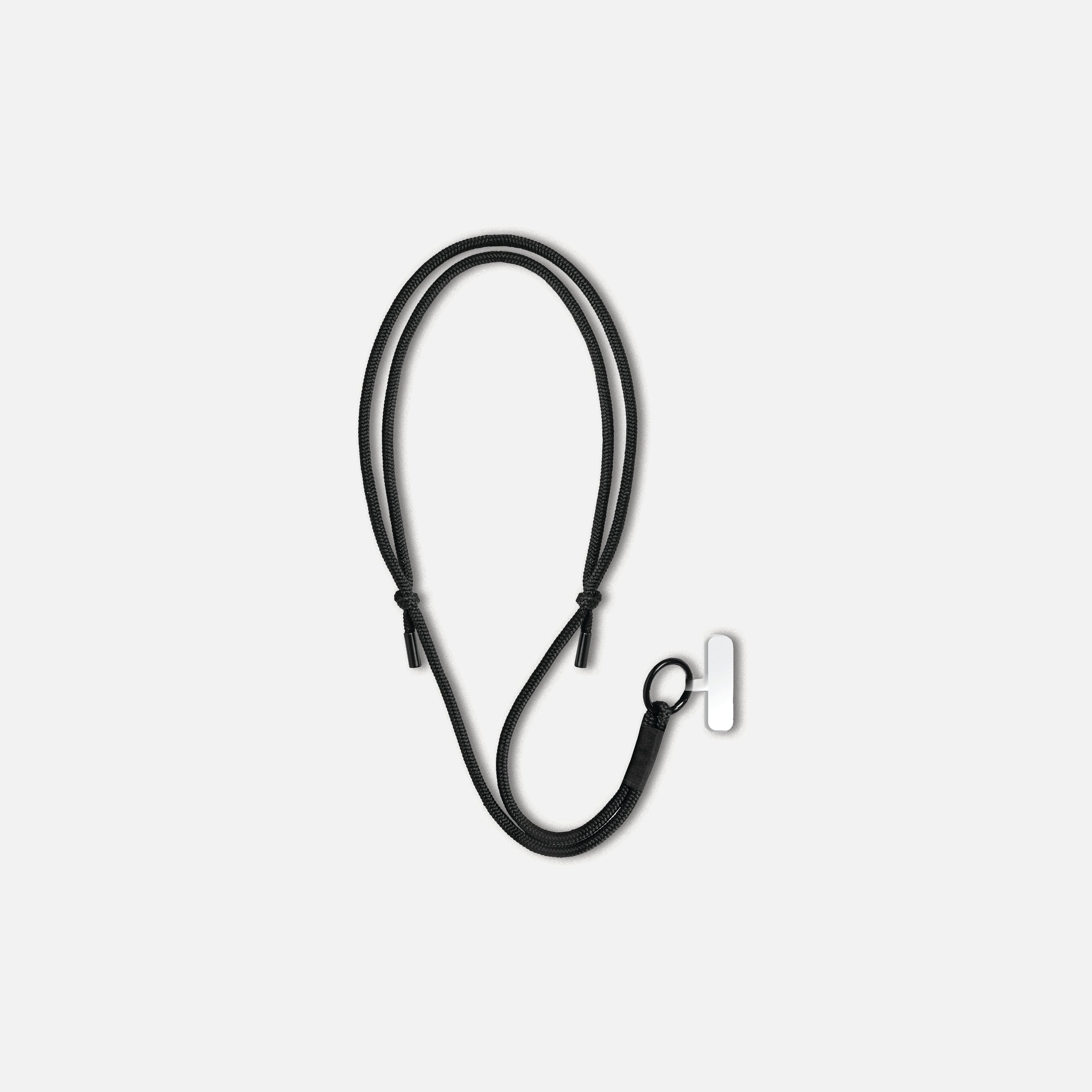EATS. Phone Case Lanyard Black