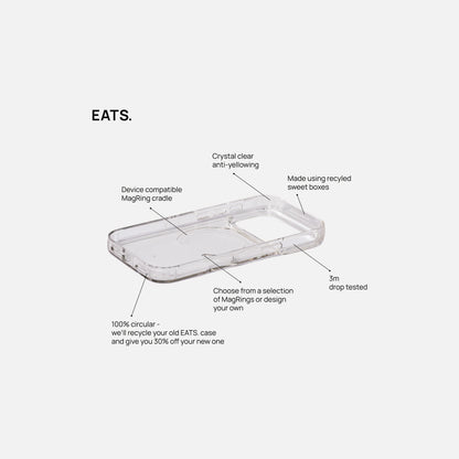 EATS. 2.0 Clear Case iPhone 17