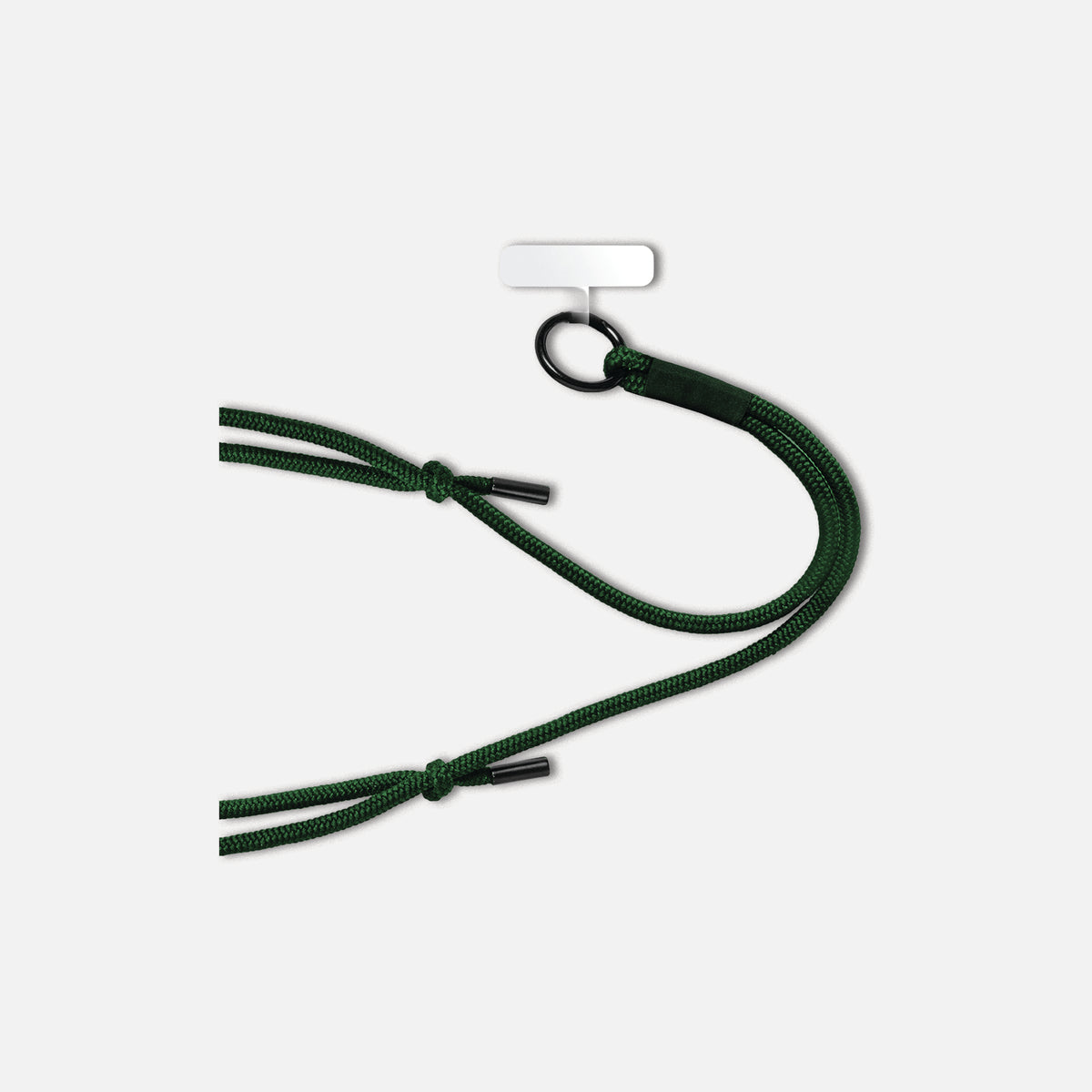 EATS. Phone Case Lanyard Forest Green
