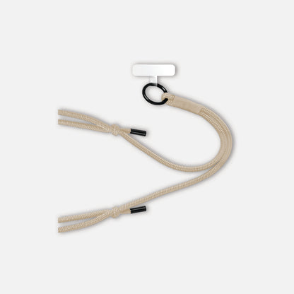 EATS. Phone Case Lanyard Sand