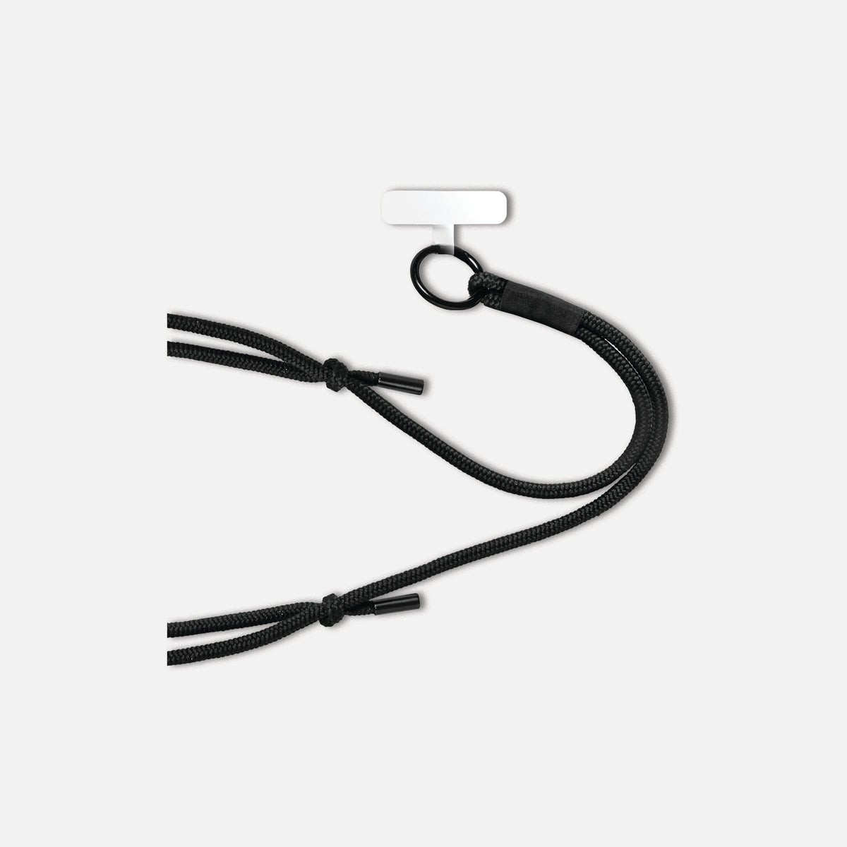 EATS. Phone Case Lanyard Black