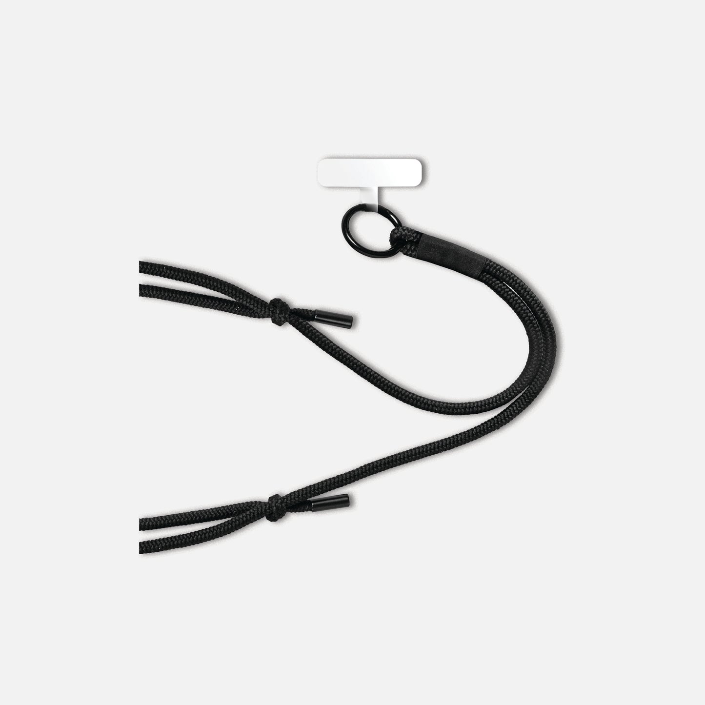 EATS. Phone Case Lanyard Black