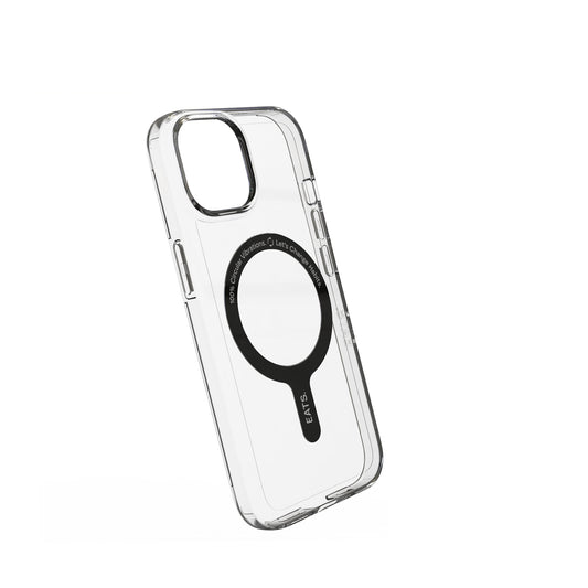 EATS iPhone 15 100% Recycled Clear Phone case.